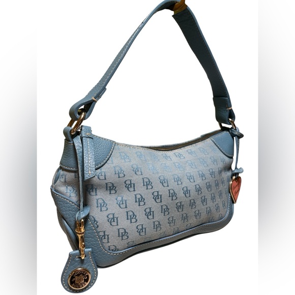 Dooney & Bourke Y2K 🧊RARE🧊 Vintage Light Blue Shoulder Bag - Picture 5 of 17